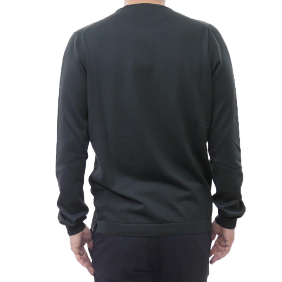 GRAN SASSO グランサッソ メンズクルーネックニット セーター 58136 18120 / PARRICOLLO M/L ダークグレー 2026春夏新作_3