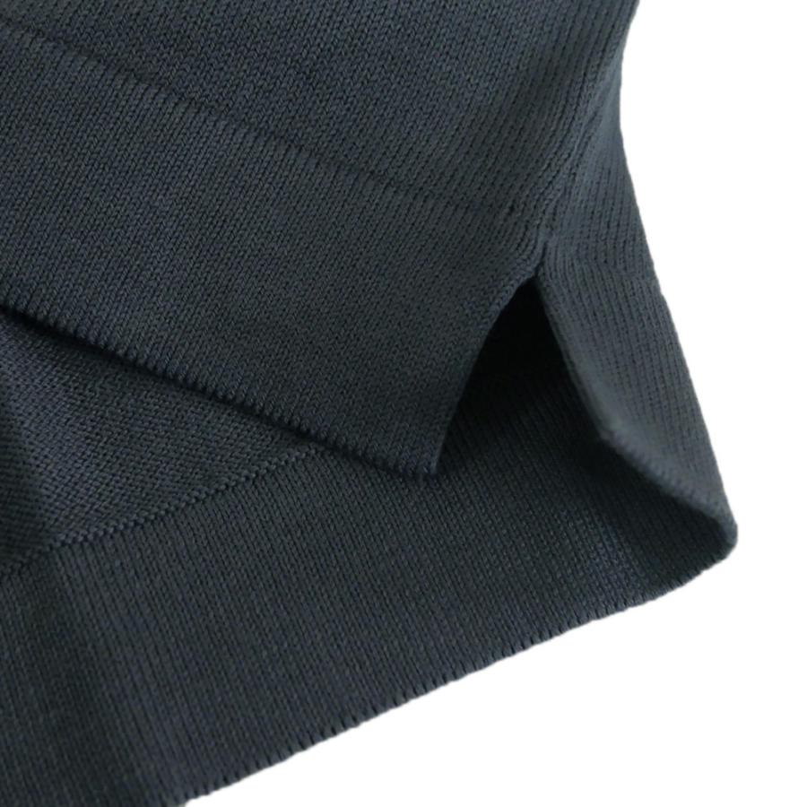 GRAN SASSO グランサッソ メンズクルーネックニット セーター 58136 18120 / PARRICOLLO M/L ダークグレー 2026春夏新作_8