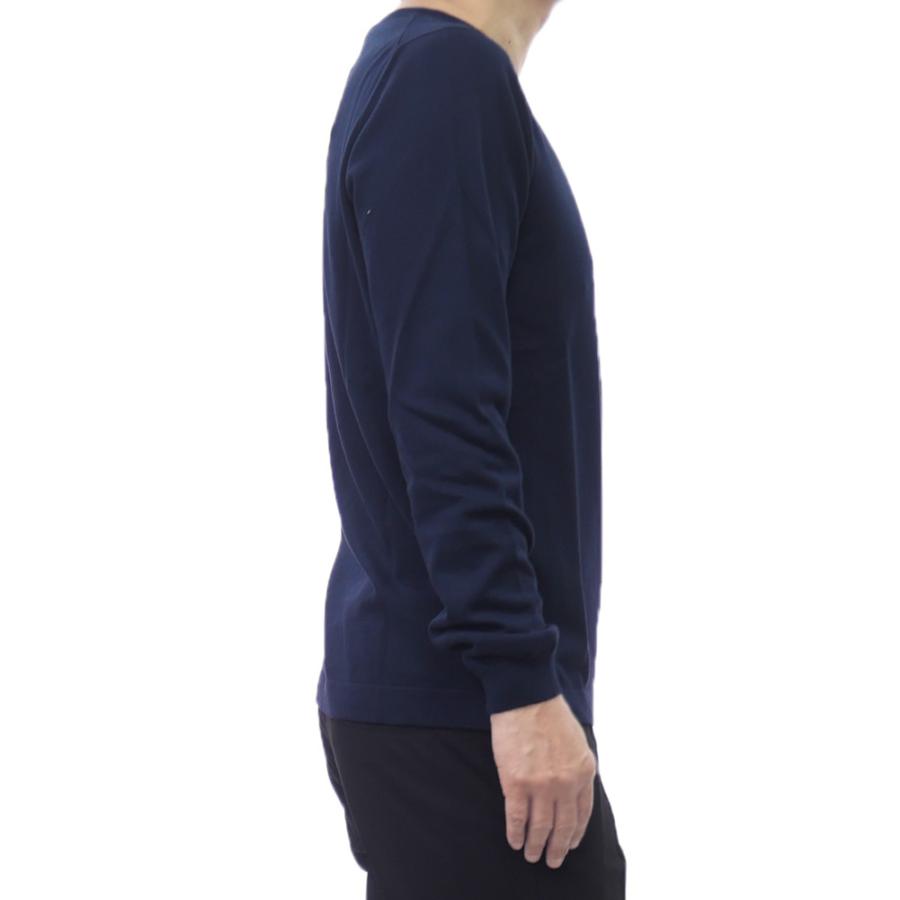 GRAN SASSO グランサッソ メンズクルーネックニット セーター 58136 18120 / PARRICOLLO M/L ネイビー 2026春夏新作_2