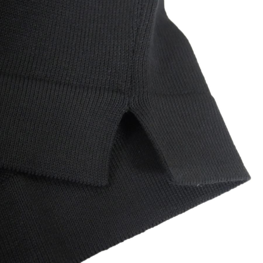 GRAN SASSO グランサッソ メンズクルーネックニット セーター 58136 18120 / PARRICOLLO M/L ブラック 2026春夏新作_8