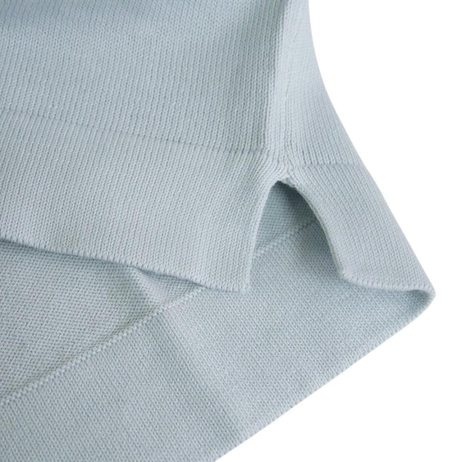 GRAN SASSO グランサッソ メンズモックネックニット セーター 58108 18120 / LUPETTO M/L ライトグレー 2026春夏新作_8