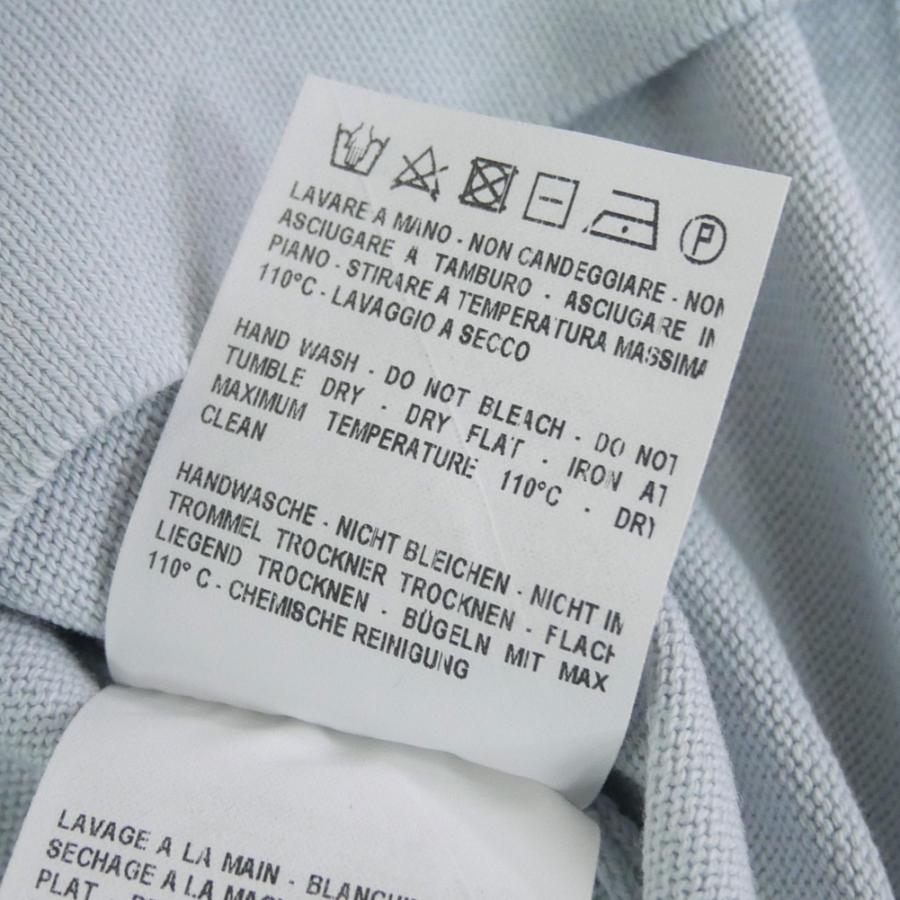 GRAN SASSO グランサッソ メンズモックネックニット セーター 58108 18120 / LUPETTO M/L ライトグレー 2026春夏新作_9