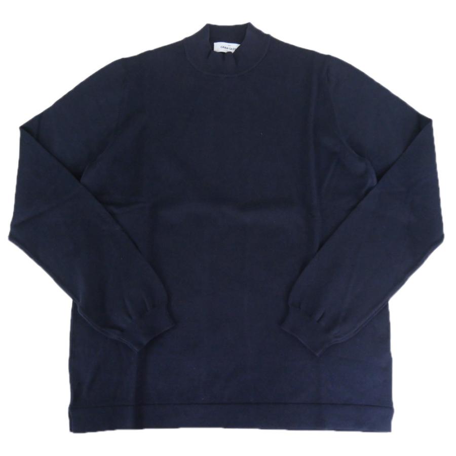 Gran Sasso（グランサッソ） メンズ モックネックニット セーター