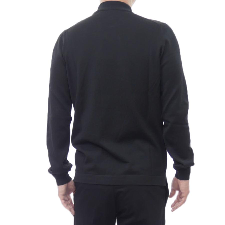 GRAN SASSO グランサッソ メンズモックネックニット セーター 58108 18120 / LUPETTO M/L ブラック 2026春夏新作_3