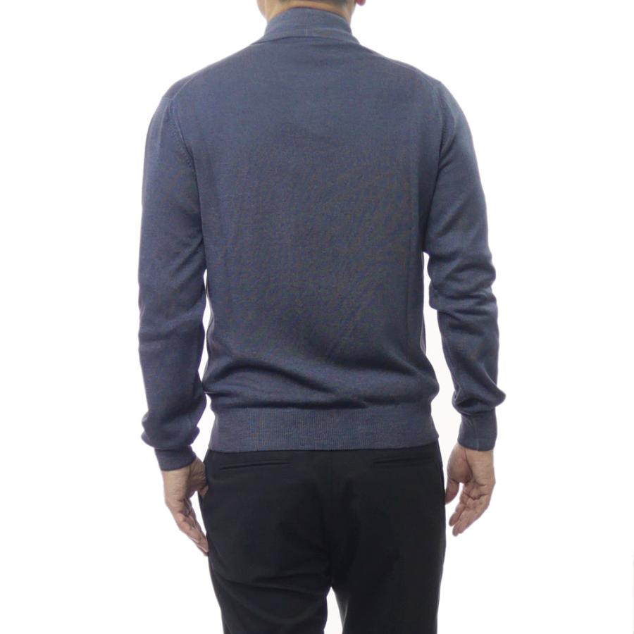 セールAW GRAN SASSO グランサッソ メンズ ジップアップニット セーター 55144 22792 / GIUBBINO M/L ZIP Gran Sasso（グランサッソ） メンズジップアップニット セーター 55144