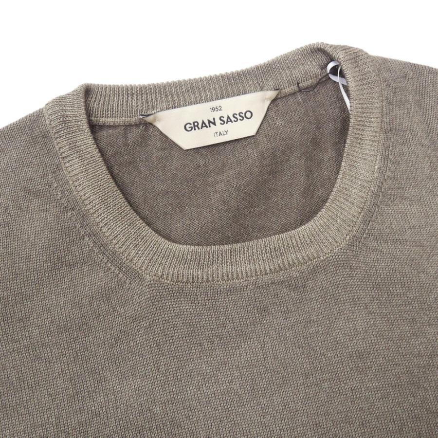 Gran Sasso（グランサッソ） メンズクルーネックニット セーター 55167 
