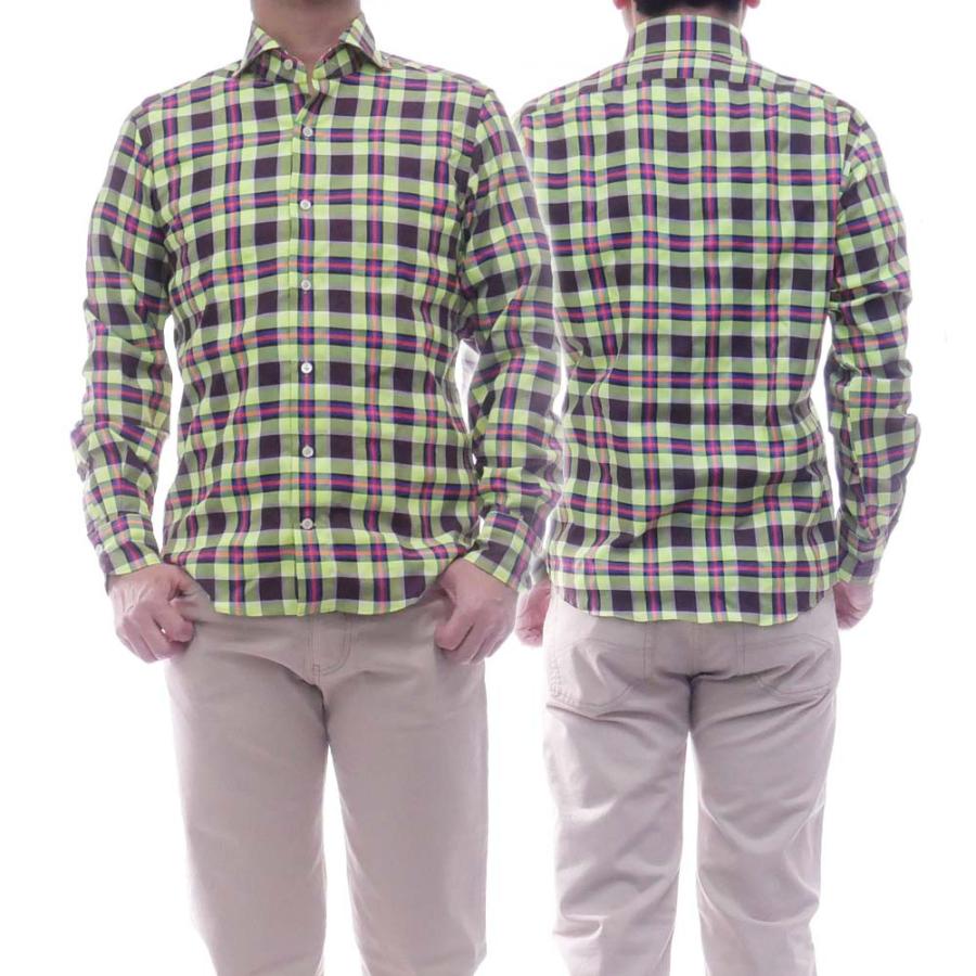 GIANNETTO ジャンネット メンズカッタウェイシャツ VINCI FIT / 01410