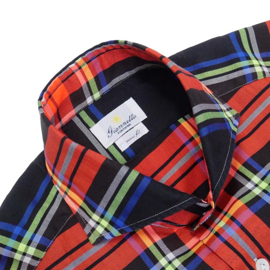 GIANNETTO ジャンネット メンズカッタウェイシャツ VINCI FIT / 01410