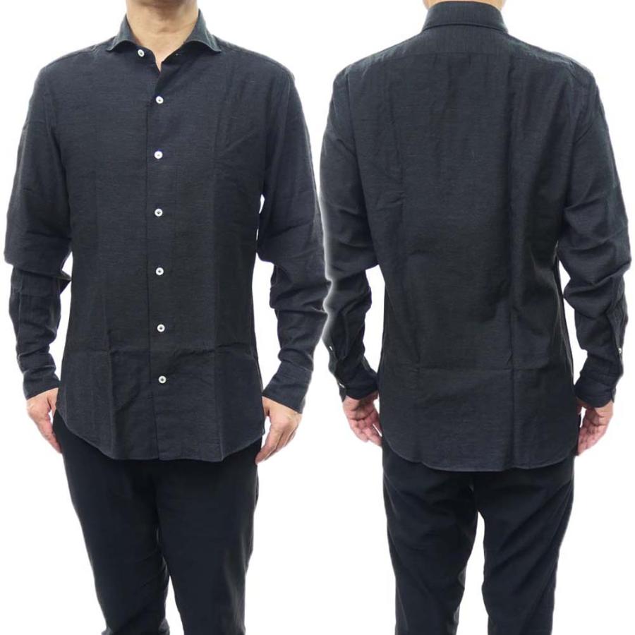 GIANNETTO ジャンネット メンズカッタウェイシャツ 32632 / WASH SLIM 