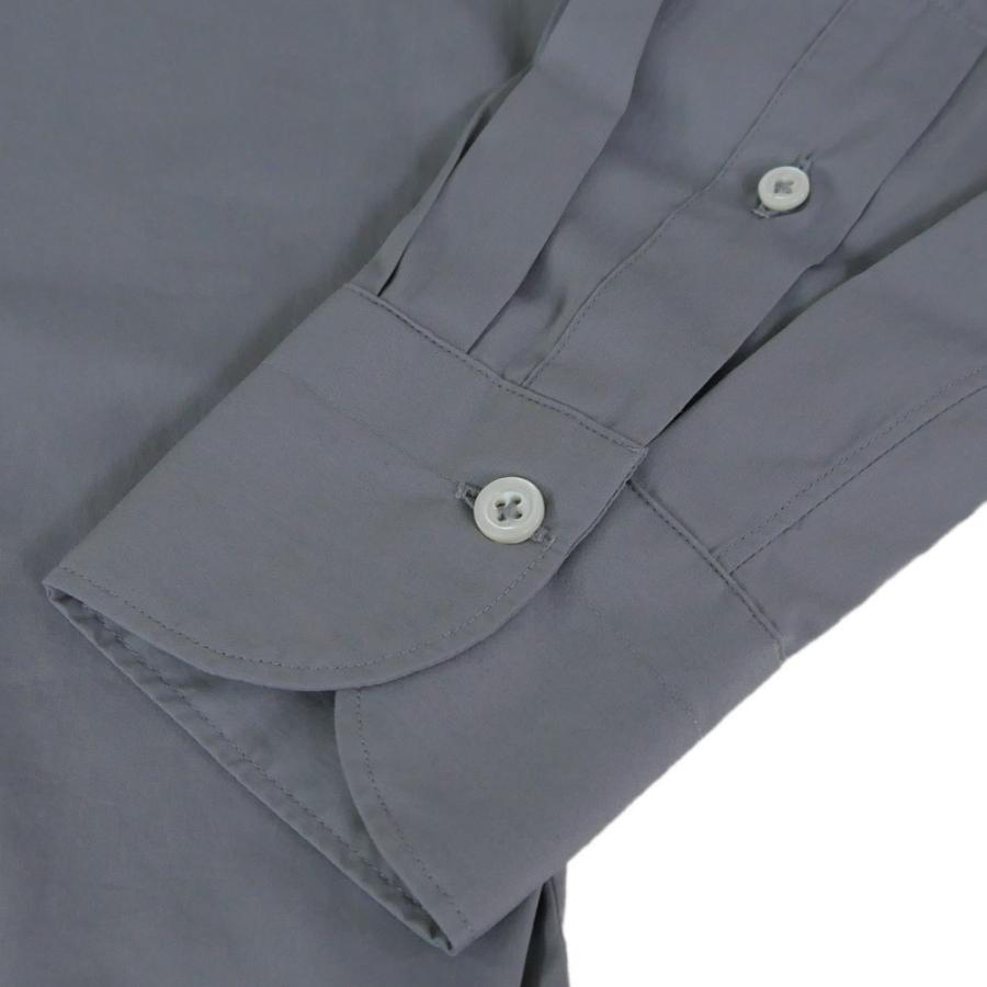 2025 秋冬新作！ GIANNETTO ジャンネット カッタウェイシャツ メンズ AC999 / VINCI FIT WASH ライトグレー GIANNETTO（ジャンネット） メンズカッタウェイシャツ AC999 / VINCI