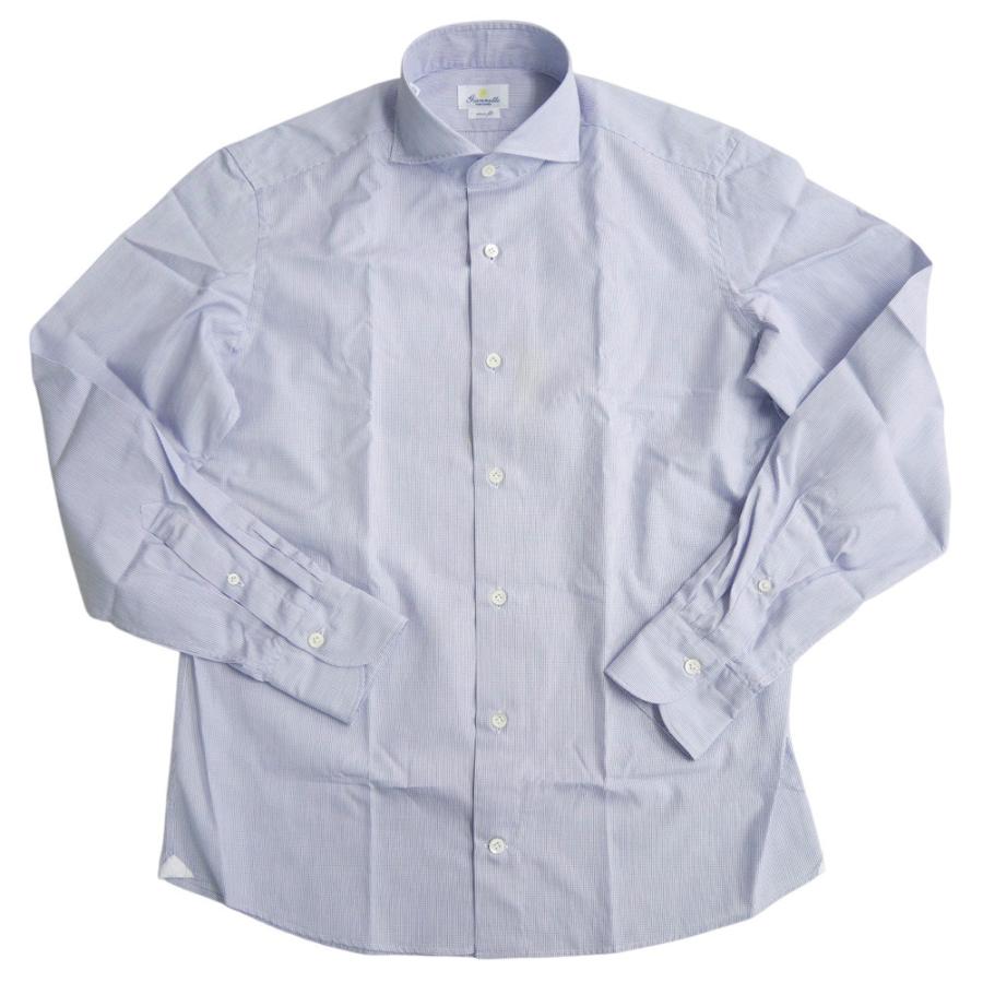 GIANNETTO（ジャンネット） メンズカッタウェイシャツ 51231 / WASH
