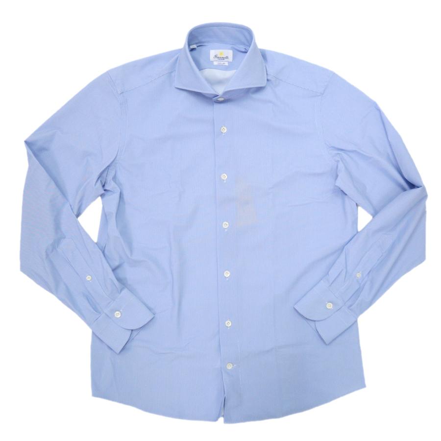 GIANNETTO ジャンネット メンズカッタウェイシャツ AC652