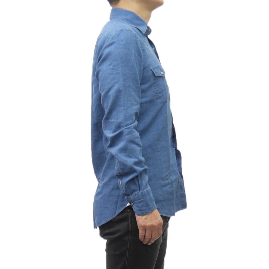 GIANNETTO（ジャンネット） メンズ デニムシャツ 51369 / SLIMFIT WASH