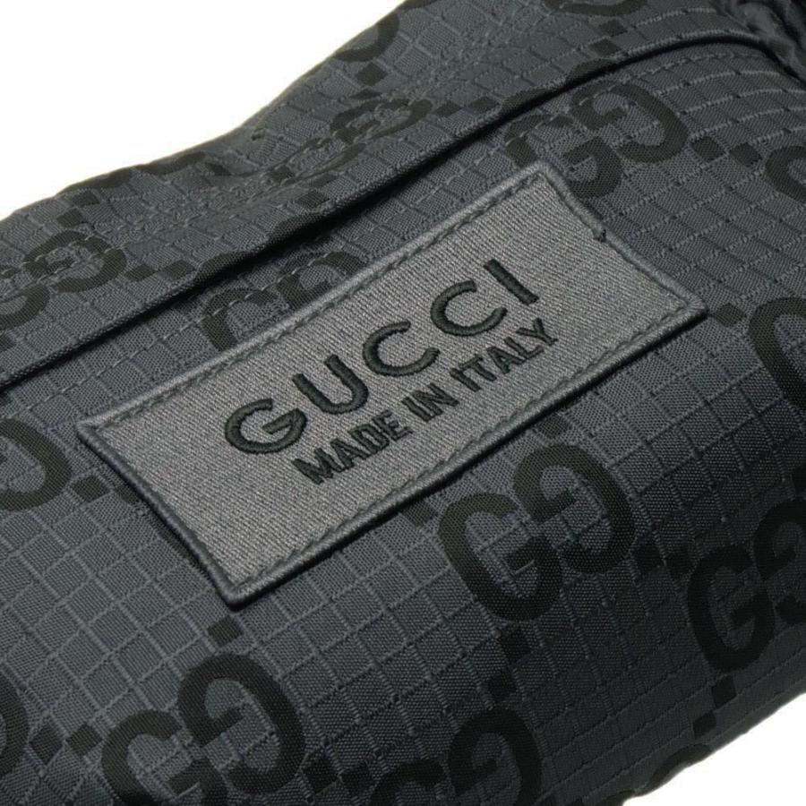 GUCCI グッチ メンズベルトバッグ 767934 FACPM ダークグレー