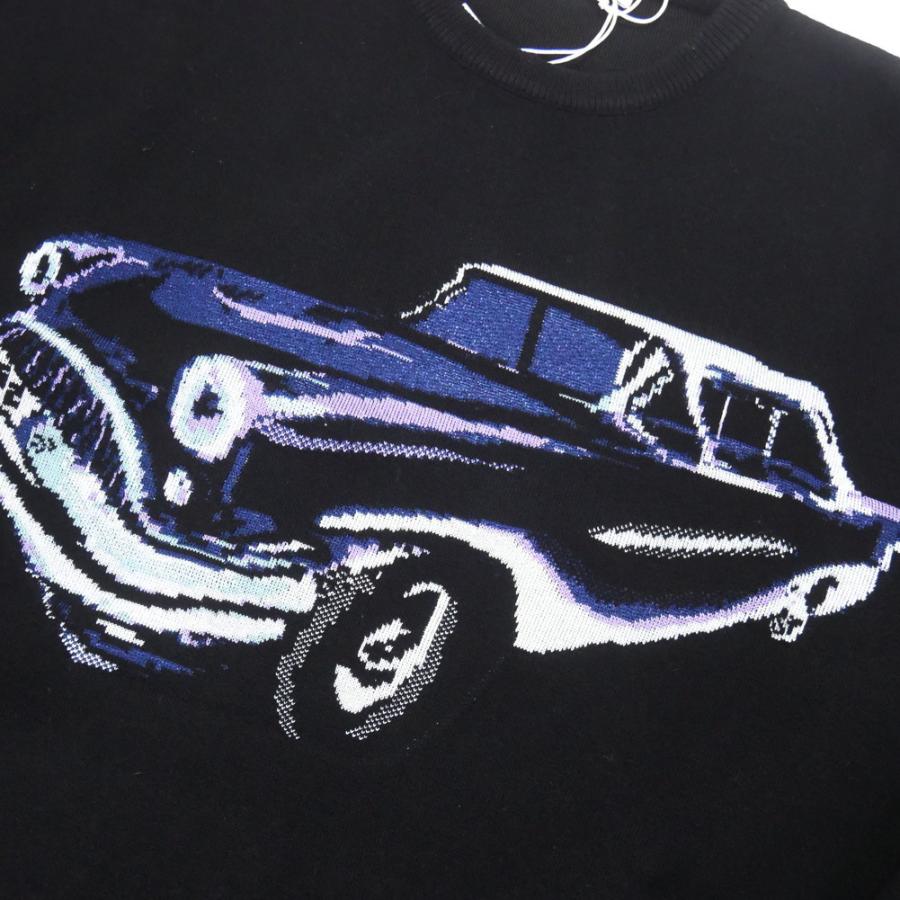 GIVENCHY グレー 星型刺繍 クルーネックセーター　M GIVENCHY グレー 星型刺繍 クルーネックセーターM