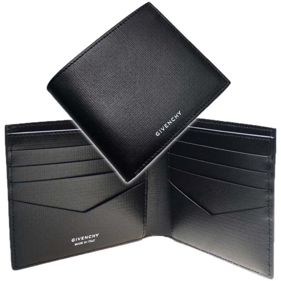 GIVENCHY ジバンシィ メンズ二つ折り財布 BK608NK1T4 ブラック 