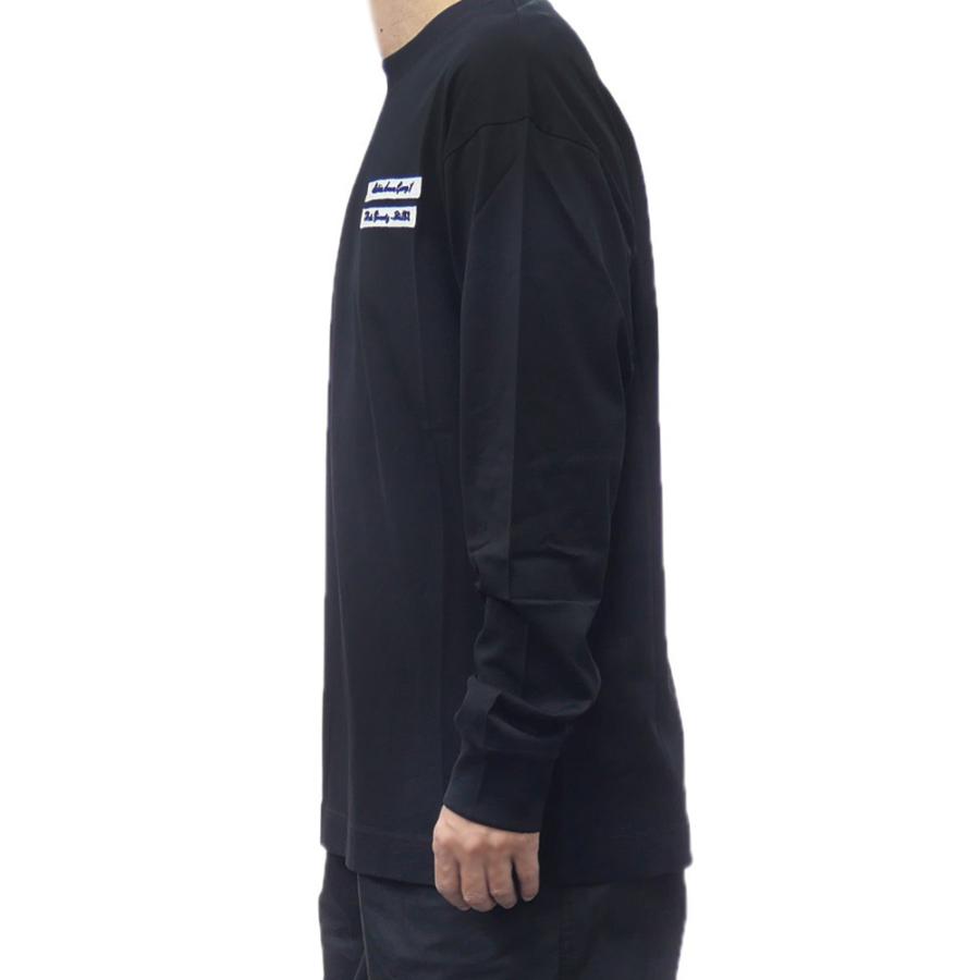 GIVENCHY ジバンシィ メンズクルーネックロングTシャツ BM71M73YP3 ブラックの画像