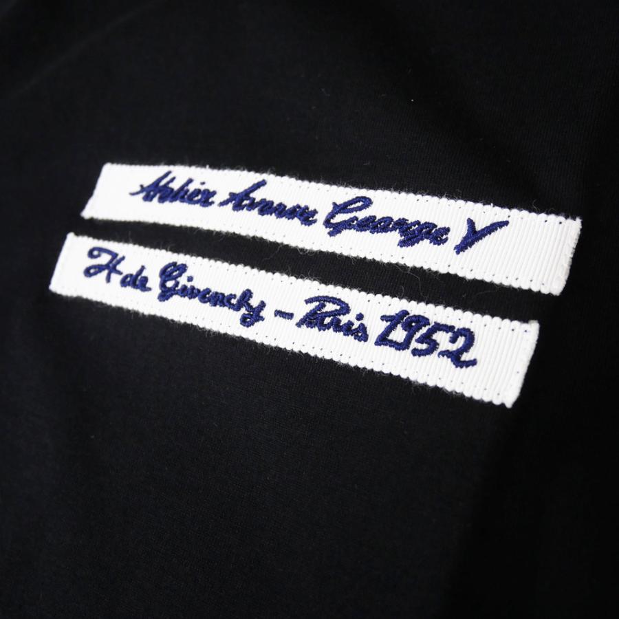 GIVENCHY ジバンシィ メンズクルーネックロングTシャツ BM71M73YP3 ブラックの画像