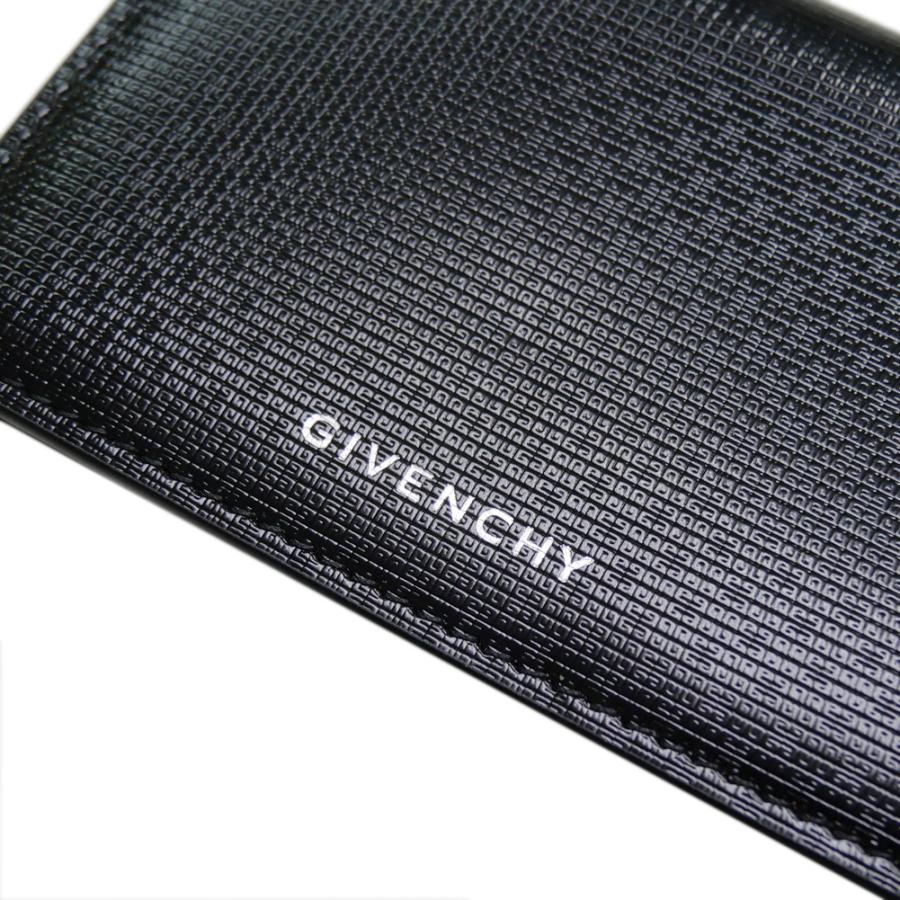 GIVENCHY ジバンシィ GV3 カードケース ブラック グレー GIVENCHY（ジバンシィ） メンズカードケース/名刺入れ BK60FAKK1T4