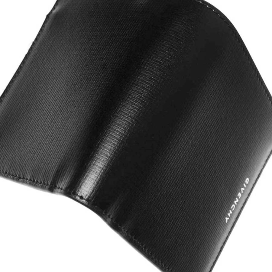★難有り特価！GIVENCHY ジバンシィ メンズ二つ折り財布（小銭入れ付き） BK60BXK1T4 ブラックの画像