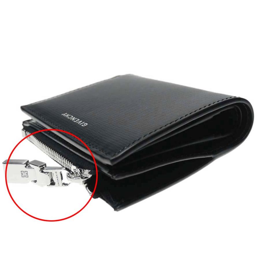 ★難有り特価！GIVENCHY ジバンシィ メンズ二つ折り財布（小銭入れ付き） BK60BXK1T4 ブラックの画像