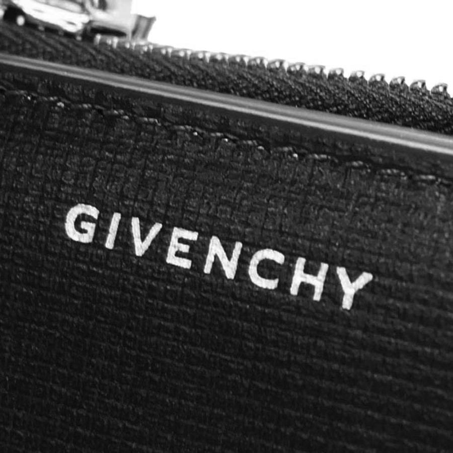 ★難有り特価！GIVENCHY ジバンシィ メンズ二つ折り財布（小銭入れ付き） BK60BXK1T4 ブラックの画像