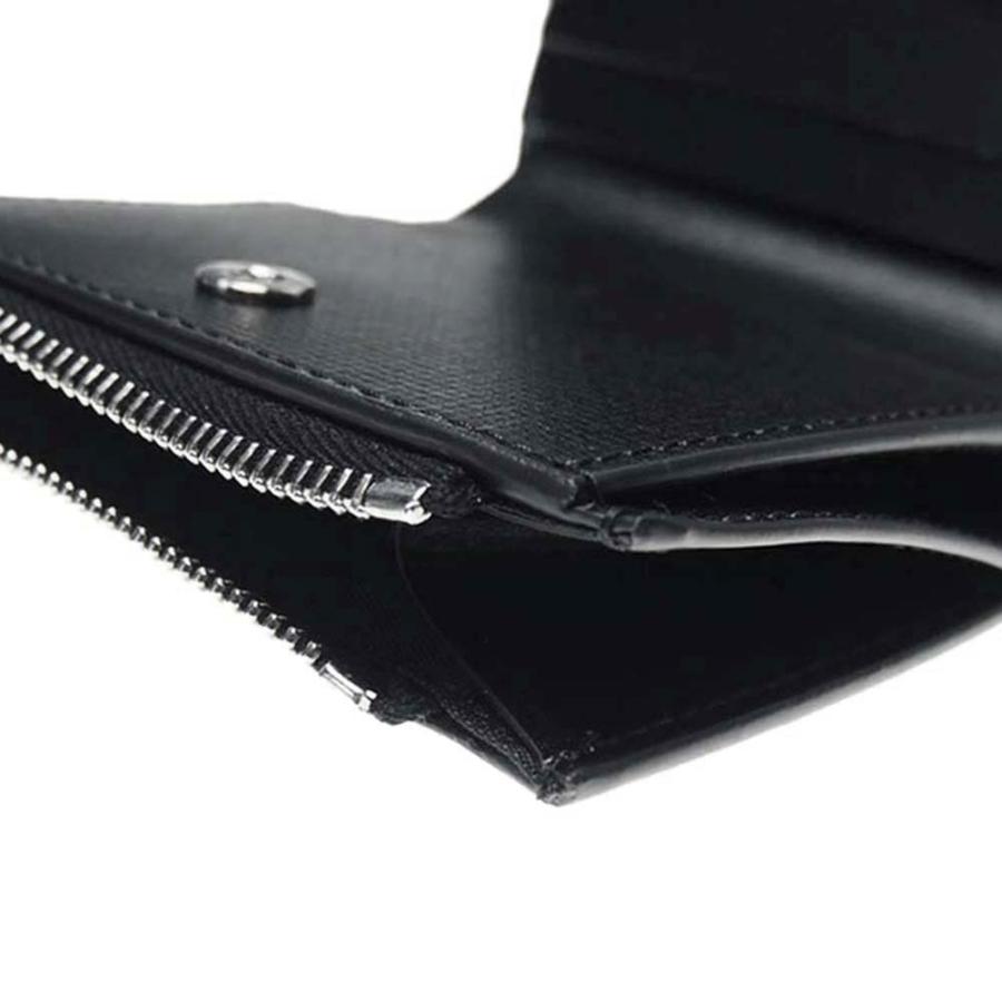 ★難有り特価！GIVENCHY ジバンシィ メンズ二つ折り財布（小銭入れ付き） BK60BXK1T4 ブラックの画像