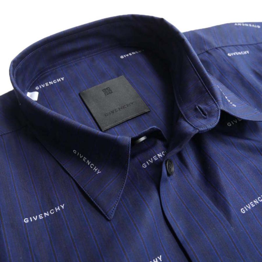GIVENCHY（ジバンシィ） メンズカジュアルシャツ BM60Y614P5 ネイビー