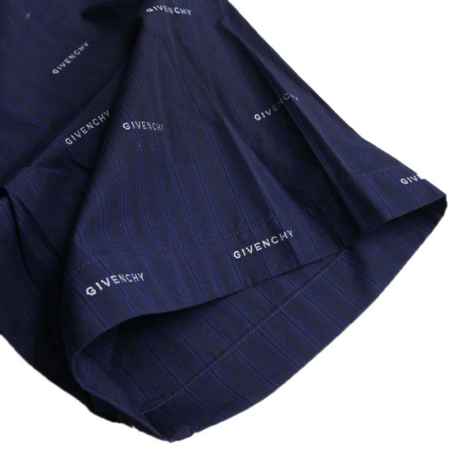 GIVENCHY（ジバンシィ） メンズカジュアルシャツ BM60Y614P5 ネイビー