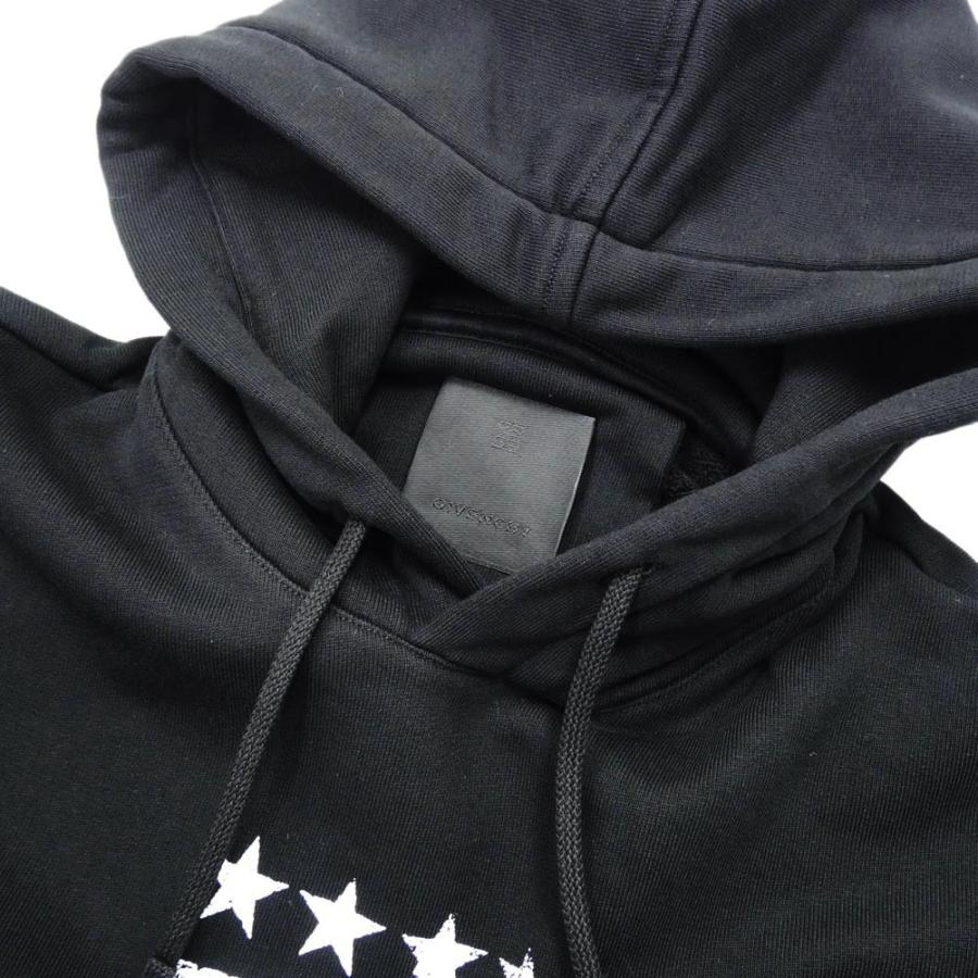 GIVENCHY オーバーサイズプルオーバーフーディ ブラック GIVENCHY ジバンシィ ブランドロゴ フーディ プルオーバー