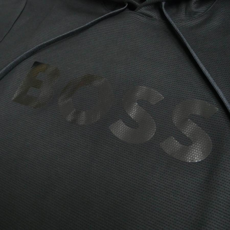 HUGO BOSS ヒューゴボス メンズプルオーバーパーカー 5050222 10253253 / Soody Mirror ブラック