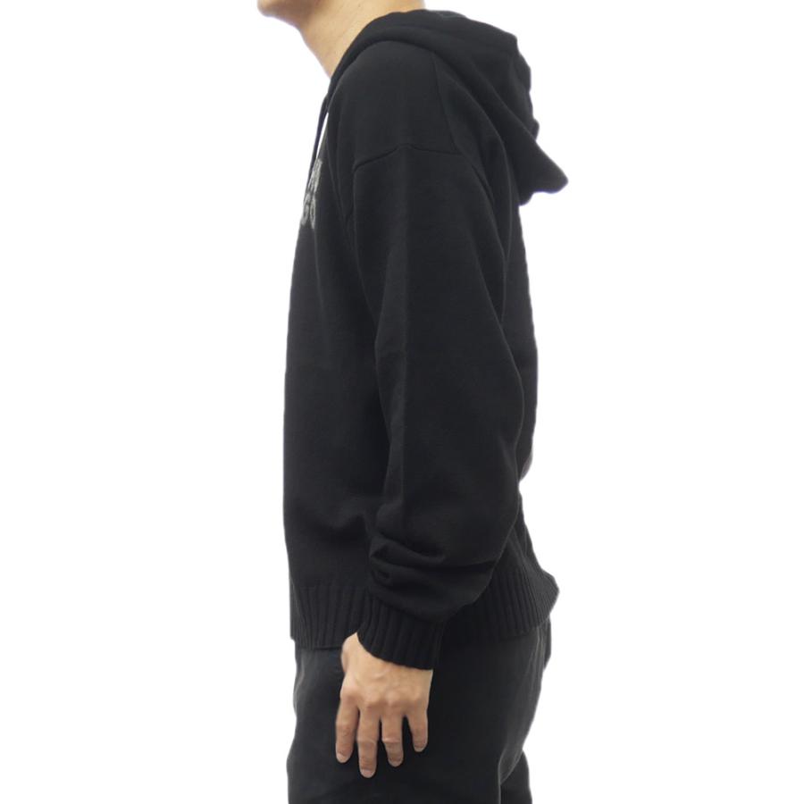 HUGO・HUGO BOSS ヒューゴボス メンズニットパーカー セーター 50527223 10265650 / SanHenry-L ブラック_2