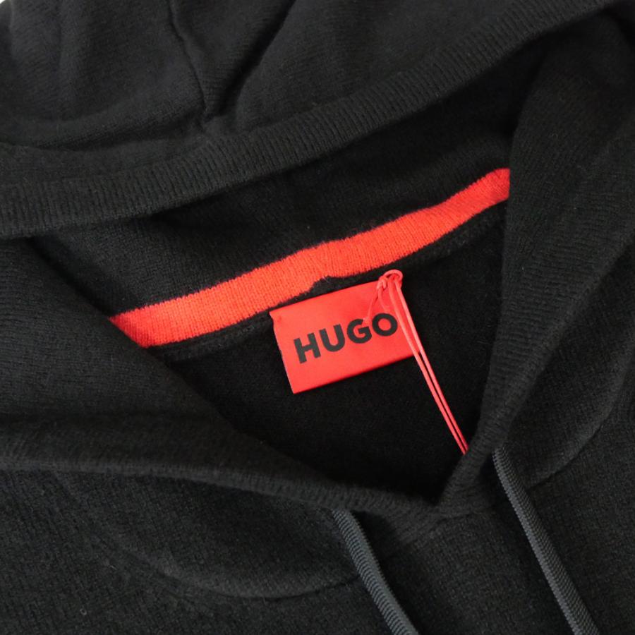 HUGO・HUGO BOSS ヒューゴボス メンズニットパーカー セーター 50527223 10265650 / SanHenry-L ブラック_5