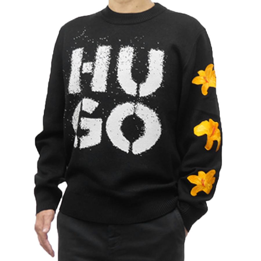 HUGO BOSS HUGO・HUGO ヒューゴボス メンズクルーネックニット HUGO BOSS HUGO・HUGO ヒューゴボス メンズクルーネックニット