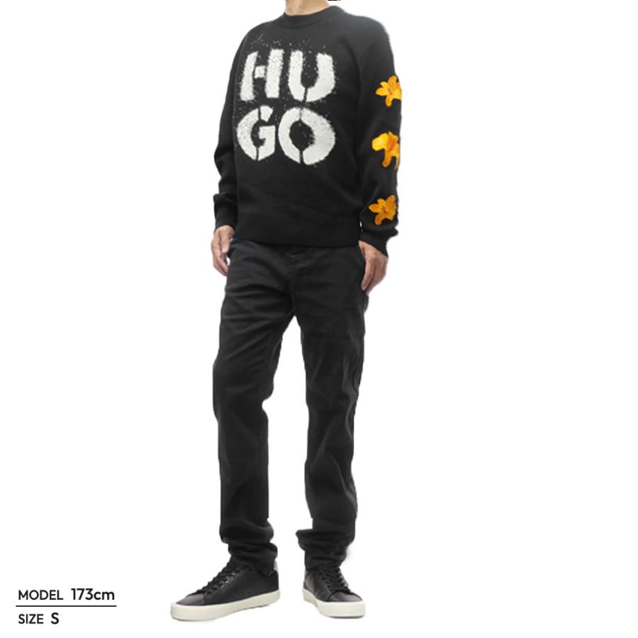 HUGO BOSS HUGO・HUGO ヒューゴボス メンズクルーネックニット HUGO BOSS HUGO・HUGO ヒューゴボス メンズクルーネックニット
