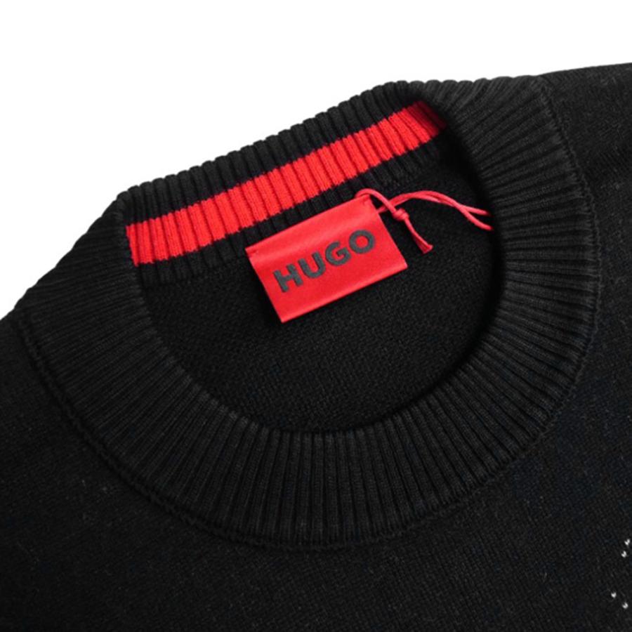 HUGO BOSS HUGO・HUGO ヒューゴボス メンズクルーネックニット HUGO BOSS HUGO・HUGO ヒューゴボス メンズクルーネックニット
