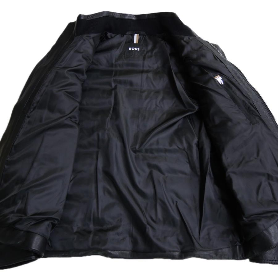 HUGO BOSS ヒューゴボス メンズ中綿レザーブルゾン 50518724 HUGO BOSS ヒューゴボス メンズ中綿レザーブルゾン 50518724