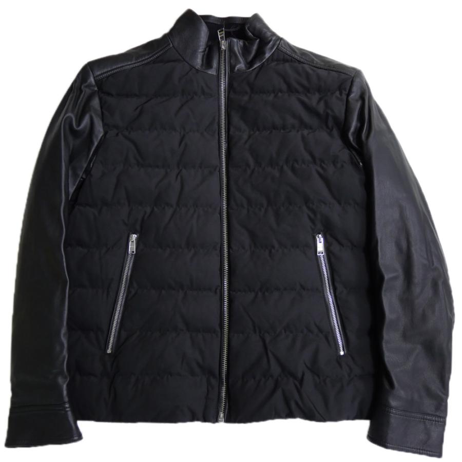 HUGO BOSS ヒューゴボス メンズ中綿レザーブルゾン 50518724 HUGO BOSS ヒューゴボス メンズ中綿レザーブルゾン 50518724