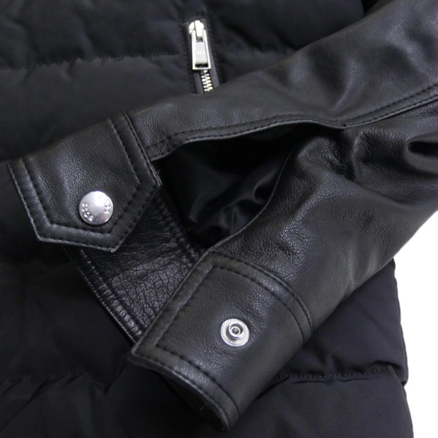 HUGO BOSS ヒューゴボス メンズ中綿レザーブルゾン 50518724 HUGO BOSS ヒューゴボス メンズ中綿レザーブルゾン 50518724