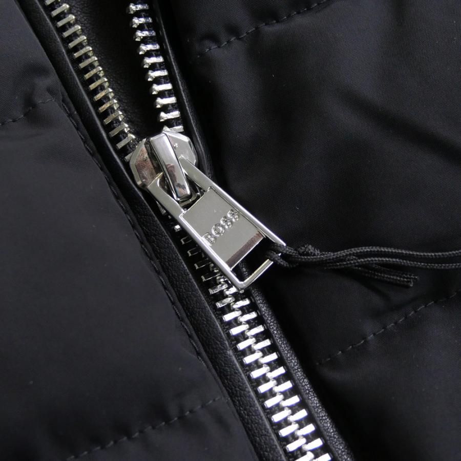HUGO BOSS ヒューゴボス メンズ中綿レザーブルゾン 50518724 HUGO BOSS ヒューゴボス メンズ中綿レザーブルゾン 50518724