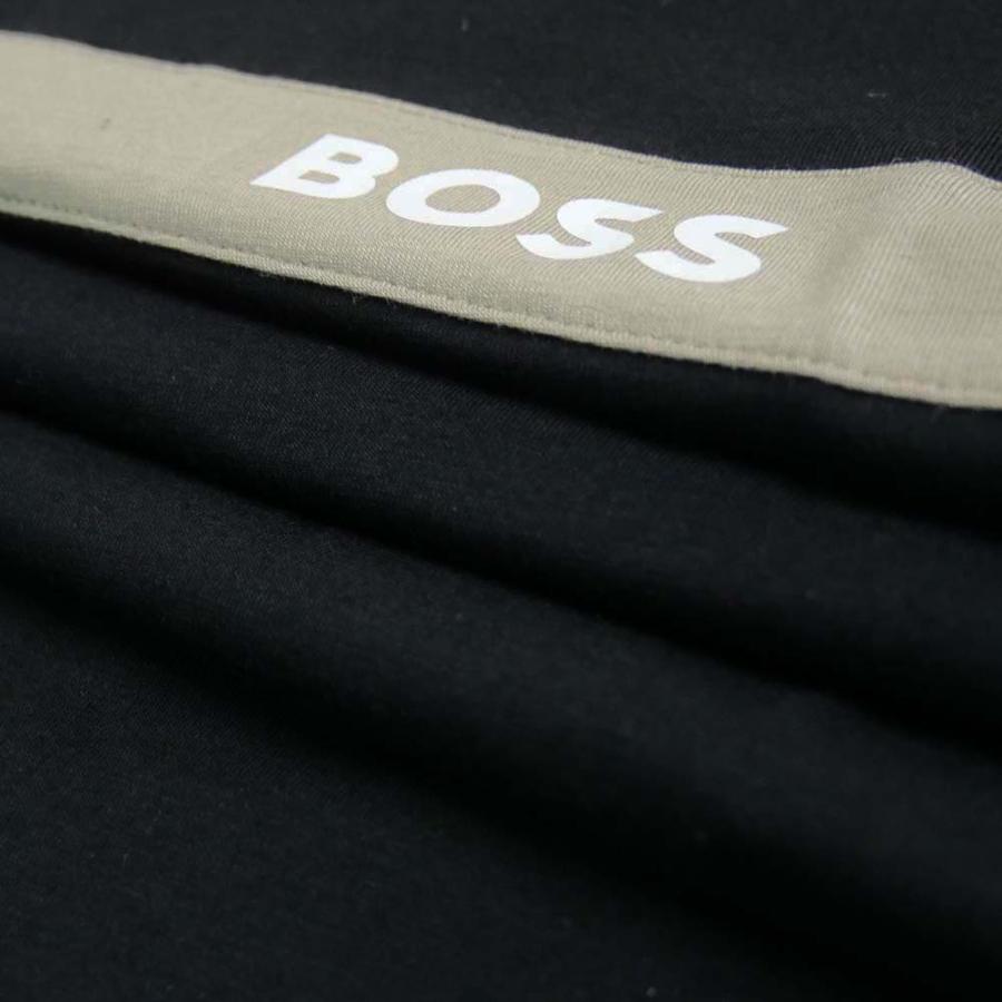 HUGO BOSS ヒューゴボス メンズクルーネックTシャツ 50515501 10161407 / Balance T-Shirt ブラック /2024春夏新作｜tre-style｜06