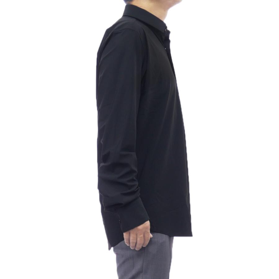 2025 秋冬新作！ HUGO BOSS ヒューゴボス ドレスシャツ メンズ 50539043 10248739 / P-JOE-S-Ken+-CI-222 ブラック HUGO BOSS（ヒューゴ・ボス） メンズドレスシャツ 50539043 10248739