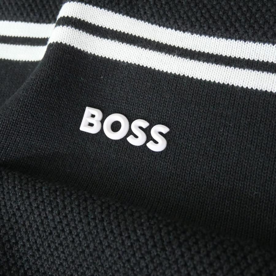 HUGO BOSS ヒューゴボス メンズハーフジップセーター 50541963 10271704 / K_Zone QZ ブラック