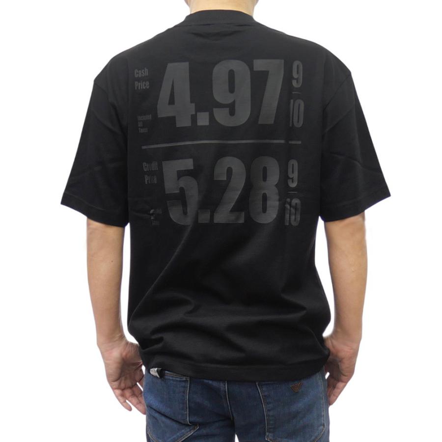 セールSS HUGO BOSS ヒューゴボス Tシャツ メンズ 半袖 クルーネック コットン 綿100％ 50540520 10271357 Te numbers バックプリント ブランド ロゴ 大きいサイズ ブラック HUGO BOSS（ヒューゴ・ボス） メンズクルーネックTシャツ 50540520