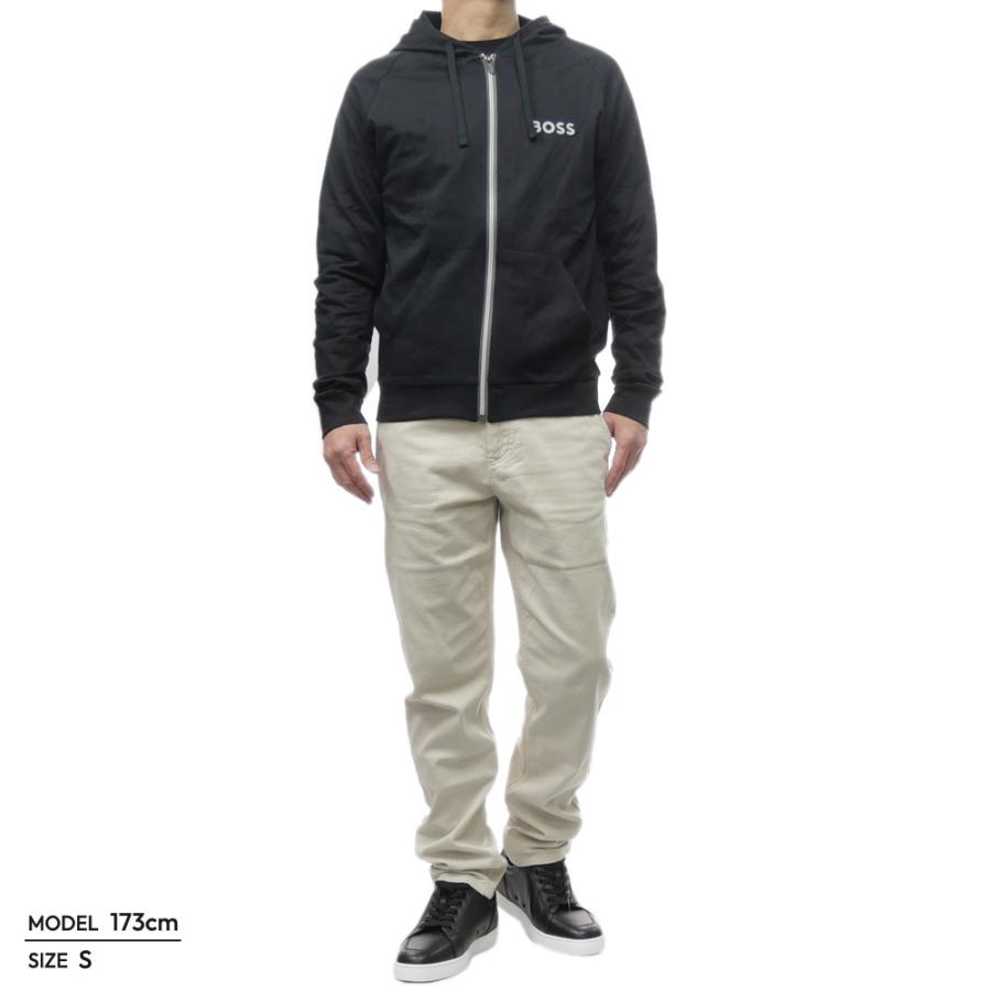 BOSS - Sweat Zippé Authentic Jacket Z 50527453 Noir Doré