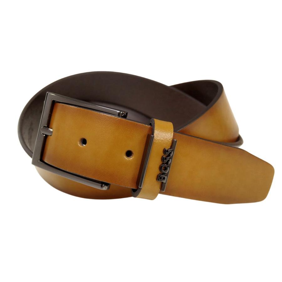 HUGO BOSS（ヒューゴ・ボス） メンズレザーベルト 50491852 10249589