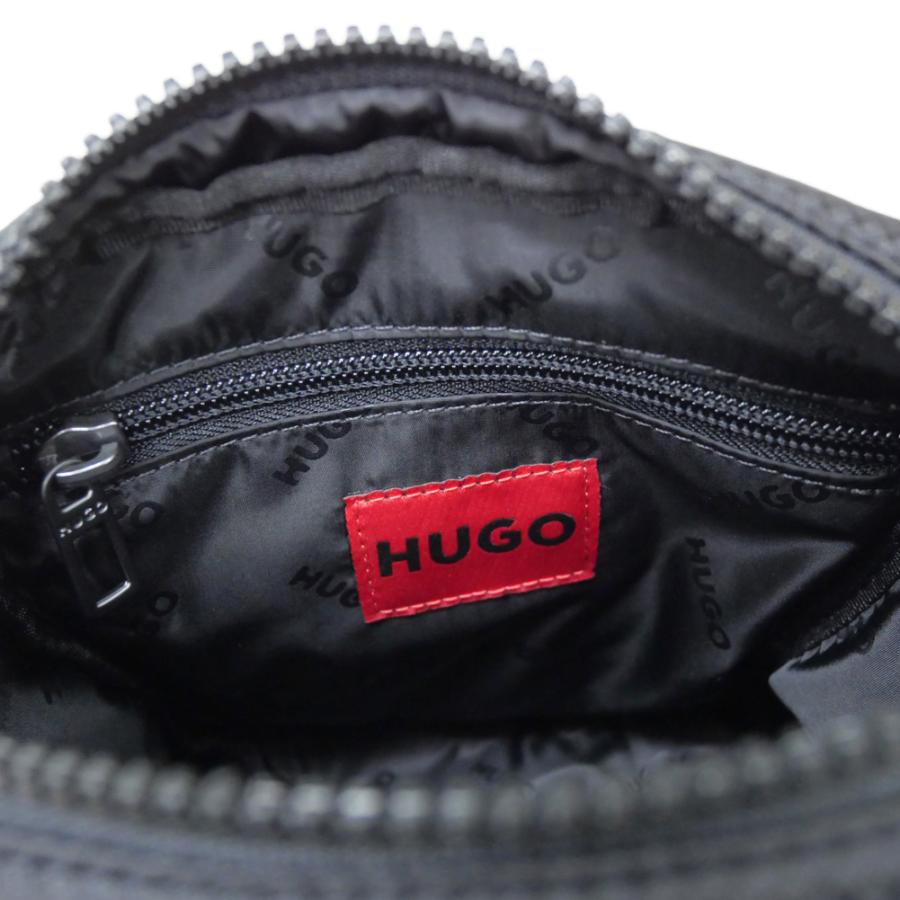 HUGO ショルダーバッグ ブラック/レッド HUGO BOSS HUGO・HUGO ヒューゴボス メンズショルダーバッグ