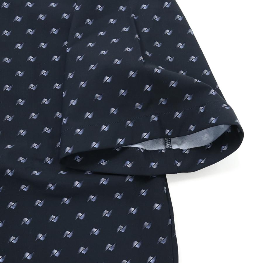HUGO BOSS ヒューゴボス メンズ半袖シャツ 50561452 10278926 / P-LIAM-K-SH-F-262 ネイビー 2026春夏新作の画像