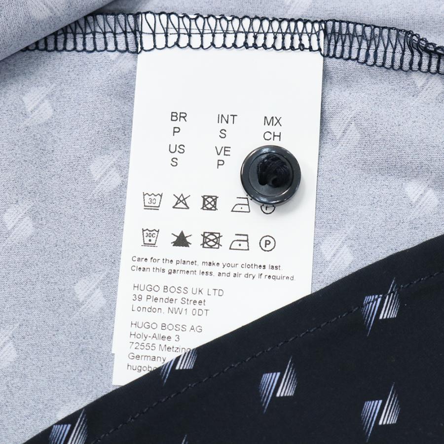 HUGO BOSS ヒューゴボス メンズ半袖シャツ 50561452 10278926 / P-LIAM-K-SH-F-262 ネイビー 2026春夏新作の画像