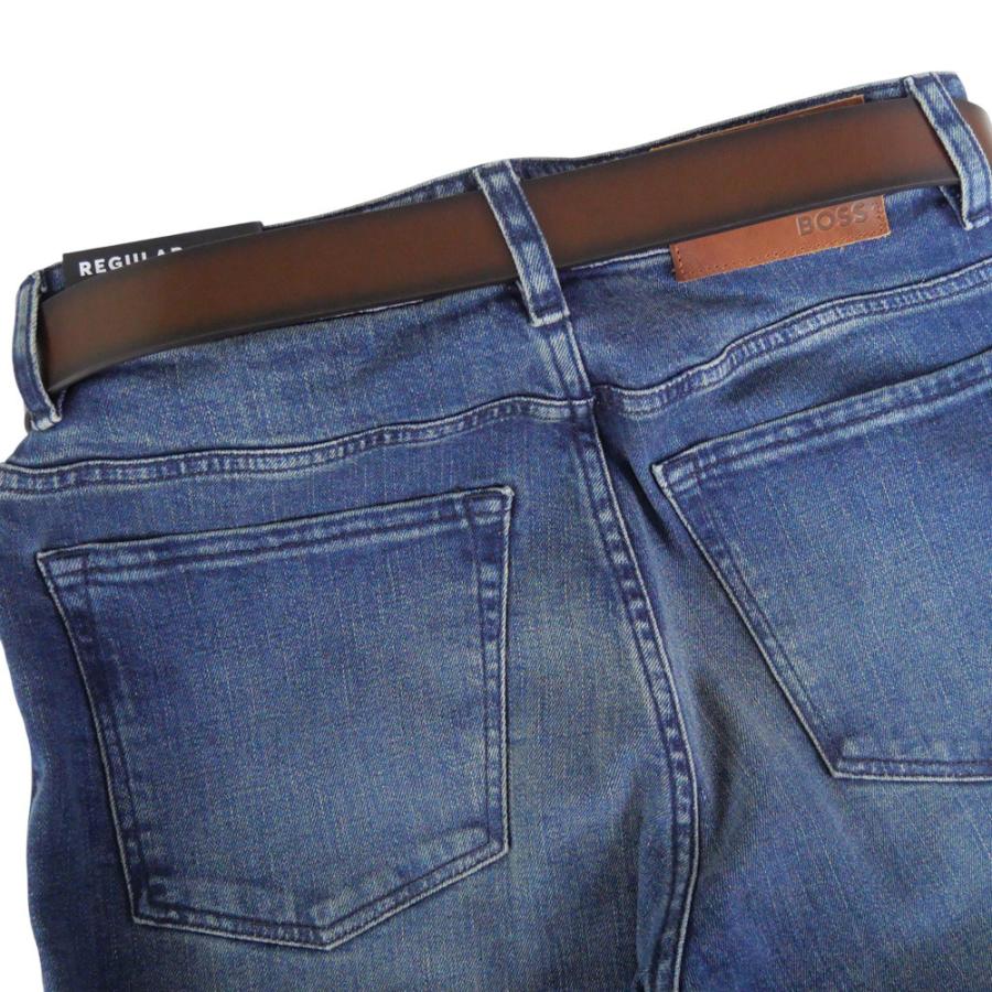 HUGO BOSS ヒューゴボス メンズレザーベルト 50491852 10249589 / Cole-Ant_Sz35 ダークブラウン 2026春夏新作_3